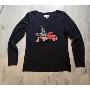 Rebecca Malone Christmas Top Size Small